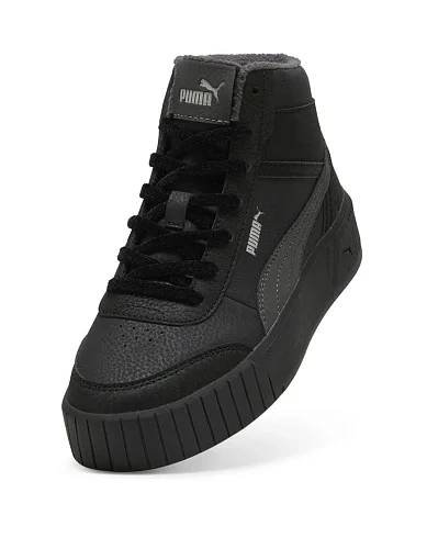 Жіночі черевики PUMA Carina Mia з екошкіри чорні - фото 4 - Miraton