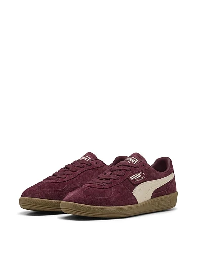 Жіночі кеди PUMA Palermo шкіряні червоні - фото 2 - Miraton