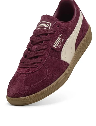 Жіночі кеди PUMA Palermo шкіряні червоні - фото 5 - Miraton