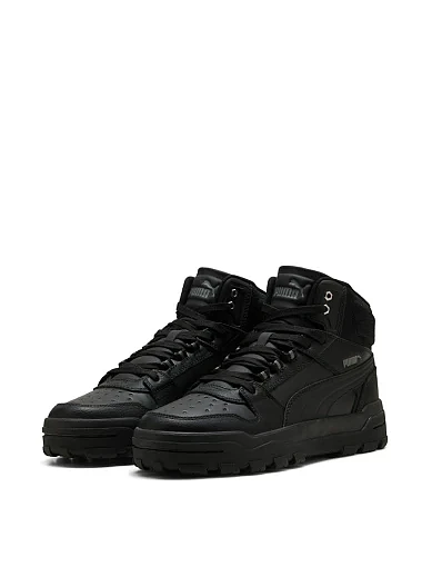 Чоловічі черевики PUMA Rebound Abrupt шкіряні чорні (39746815) - фото 3 - Miraton