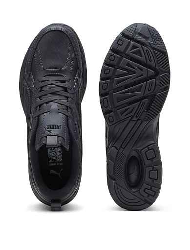 Мужские кроссовки PUMA Milenio Tech L кожаные синие - фото 4 - Miraton