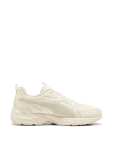 Жіночі кросівки PUMA Milenio Tech L шкіряні молочного кольору фото 1
