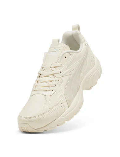 Жіночі кросівки PUMA Milenio Tech L шкіряні молочного кольору - фото 5 - Miraton