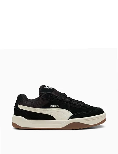 Мужские кеды PUMA Park Lifestyle SK8 SD кожаные черные фото 1