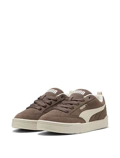 Жіночі кеди PUMA Park Lifestyle Raw шкіряні коричневі - фото 3 - Miraton