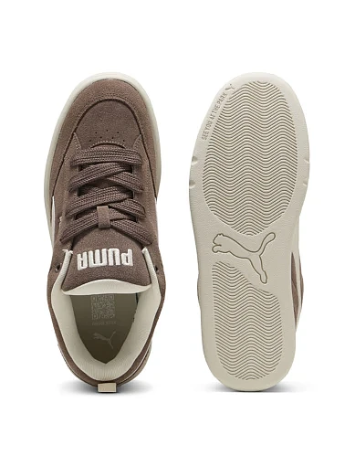 Жіночі кеди PUMA Park Lifestyle Raw шкіряні коричневі - фото 4 - Miraton