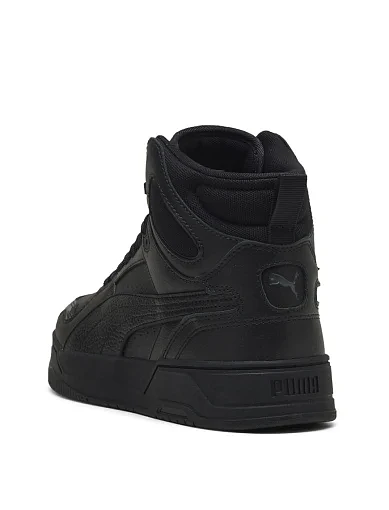 Чоловічі черевики PUMA RBD Break Mid шкіряні чорні (40241302) - фото 4 - Miraton