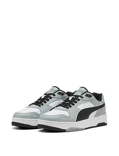 Чоловічі кеди PUMA RBD Break Low шкіряні сірі (40258606) - фото 2 - Miraton