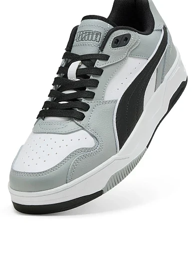 Чоловічі кеди PUMA RBD Break Low шкіряні сірі (40258606) - фото 5 - Miraton