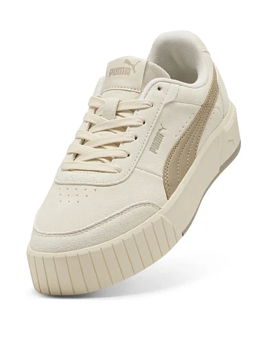 Жіночі кеди PUMA Carina Mia SD шкіряні бежеві - фото 5 - Miraton