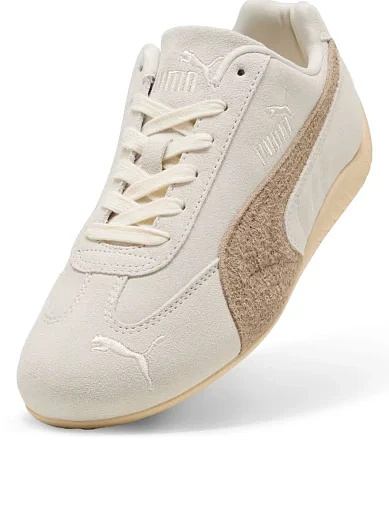 Жіночі кросівки PUMA Speedcat Elevated шкіряні молочного кольору - фото 5 - Miraton