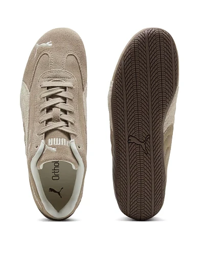 Жіночі кросівки PUMA Speedcat Elevated шкіряні бежеві - фото 4 - Miraton