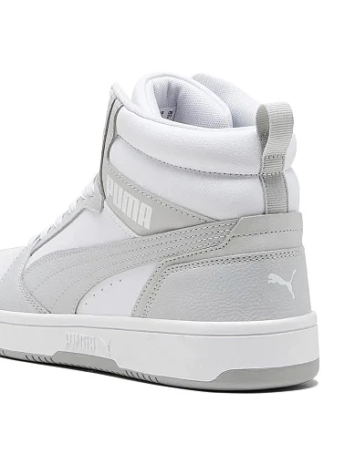 Жіночі черевики PUMA Rebound v6 з екошкіри сірі - фото 4 - Miraton