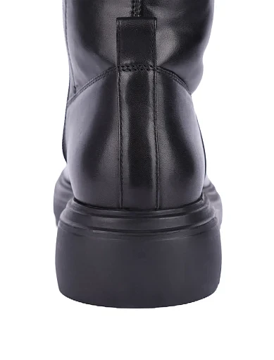 Жіночі ботфорти шкіряні чорні(GZ6860-25-1) - фото 5 - Miraton