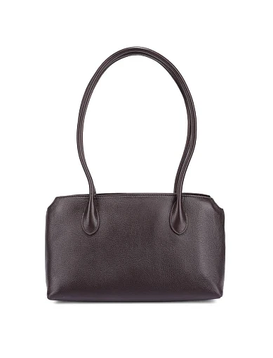 Жіноча сумка шкіряна коричнева(7812-2) - фото 4 - Miraton