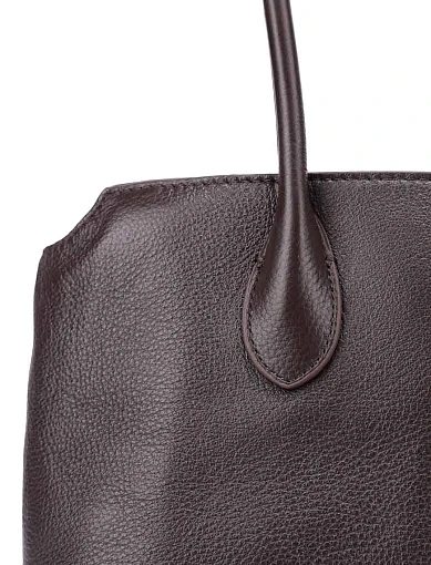 Жіноча сумка шкіряна коричнева(7812-2) - фото 5 - Miraton