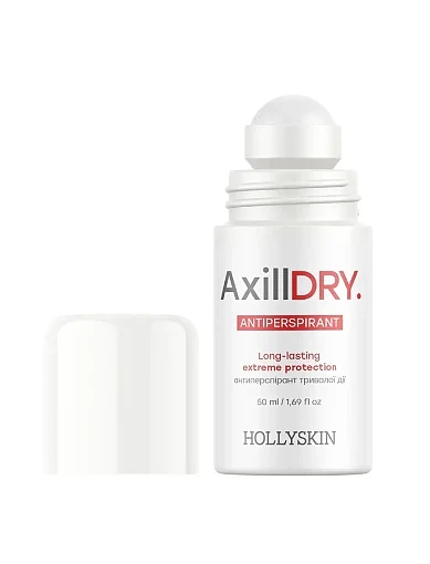 Антиперспірант тривалої дії Hollyskin Axilldry, 50ml(Антиперспірант тривалої дії Axilldry, 50ml) - фото 1 - Miraton