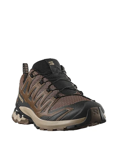 Чоловічі кросівки Salomon XA PRO 3D V9 Falcon/D з екошкіри коричневі (L47882500) - фото 3 - Miraton
