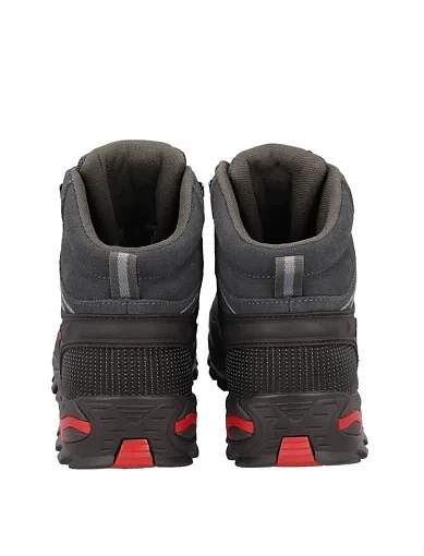 Мужские ботинки CMP RIGEL MID TREKKING SHOES WP кожаные темно-серые - фото 5 - Miraton