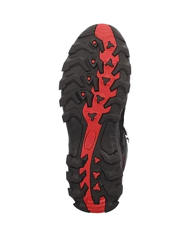 Мужские ботинки CMP RIGEL MID TREKKING SHOES WP кожаные темно-серые - фото 6 - Miraton