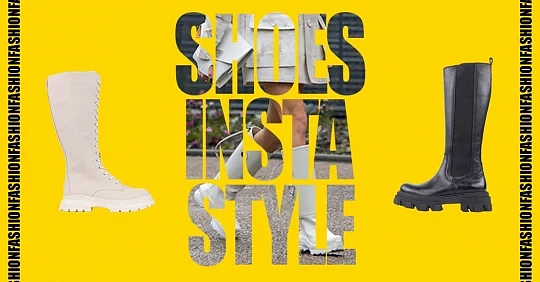 Тренд инстаграм-модниц — сапоги на массивной подошве