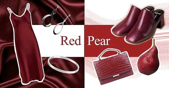ТОП-5 образов: самый модный цвет сезона Красная Груша (Red Pear)