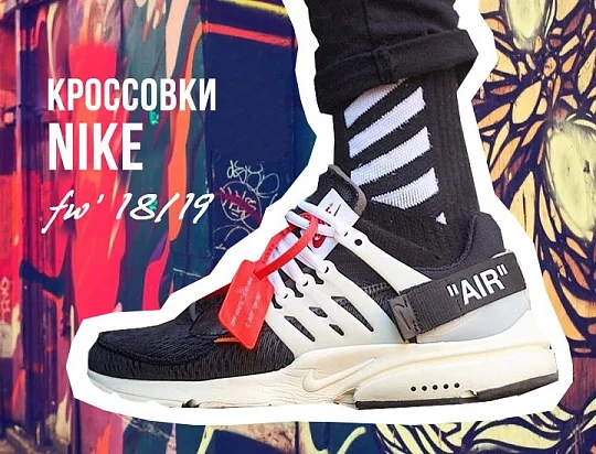 Мужские кроссовки Nike 2018 / 19 Осень-Зима: современные фасоны обуви