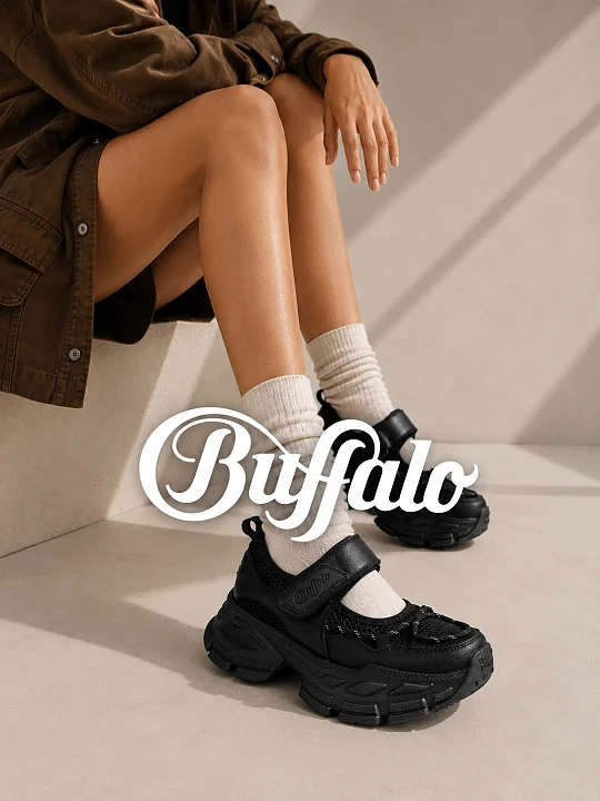 Культовый комфорт: новая коллекция обуви Buffalo на Miraton