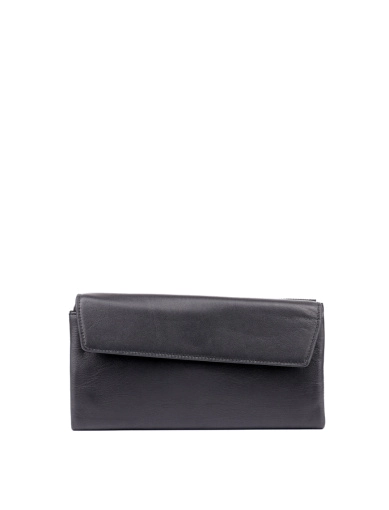 Чоловічий гаманець MIRATON шкіряний чорний (LE-K1239) фото 1