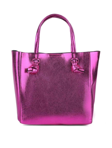 Жіноча сумка тоут MIRATON з екошкіри рожева фото 1
