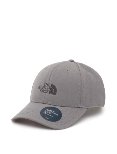Мужская кепка North Face Recycled 66 Classic hat тканевая серая фото 1