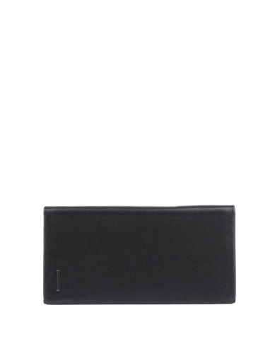 Чоловічий гаманець MIRATON шкіряний чорний (A-K6425-1) фото 1