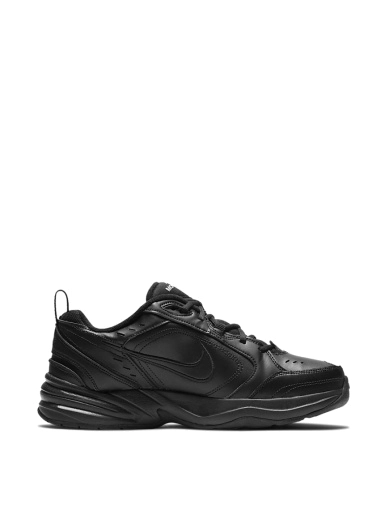 Чоловічі кросівки  Nike Air Monarch IV чорні шкіряні фото 1