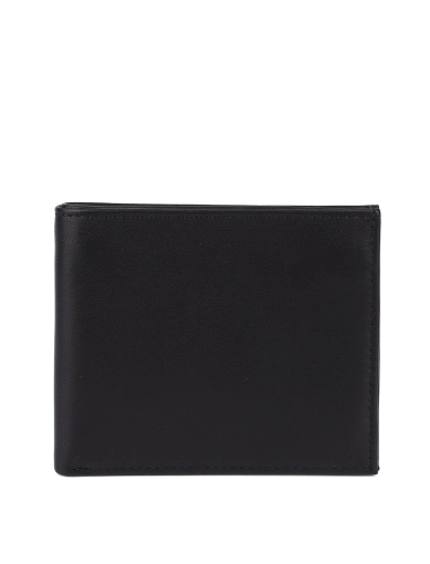 Чоловічий гаманець MIRATON шкіряний чорний (X208K) фото 1