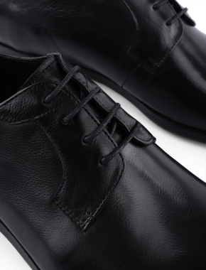 Чоловічі туфлі дербі Miguel Miratez чорні 1741-365-A600