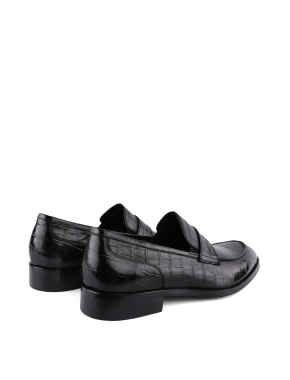 Чоловічі туфлі лофери Miguel Miratez чорні 1357-218-A600