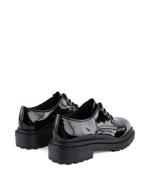 Жіночі туфлі дербі Miraton чорні WS7189S-215-Q218K