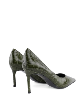 Жіночі туфлі MiaMay зелені P15389-10-8