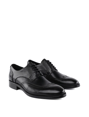 Чоловічі туфлі оксфорди Miguel Miratez чорні 1742-109-A600