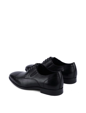 Мужские туфли дерби Miguel Miratez черные 2101-15-A600